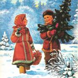 Christmas Card Russia